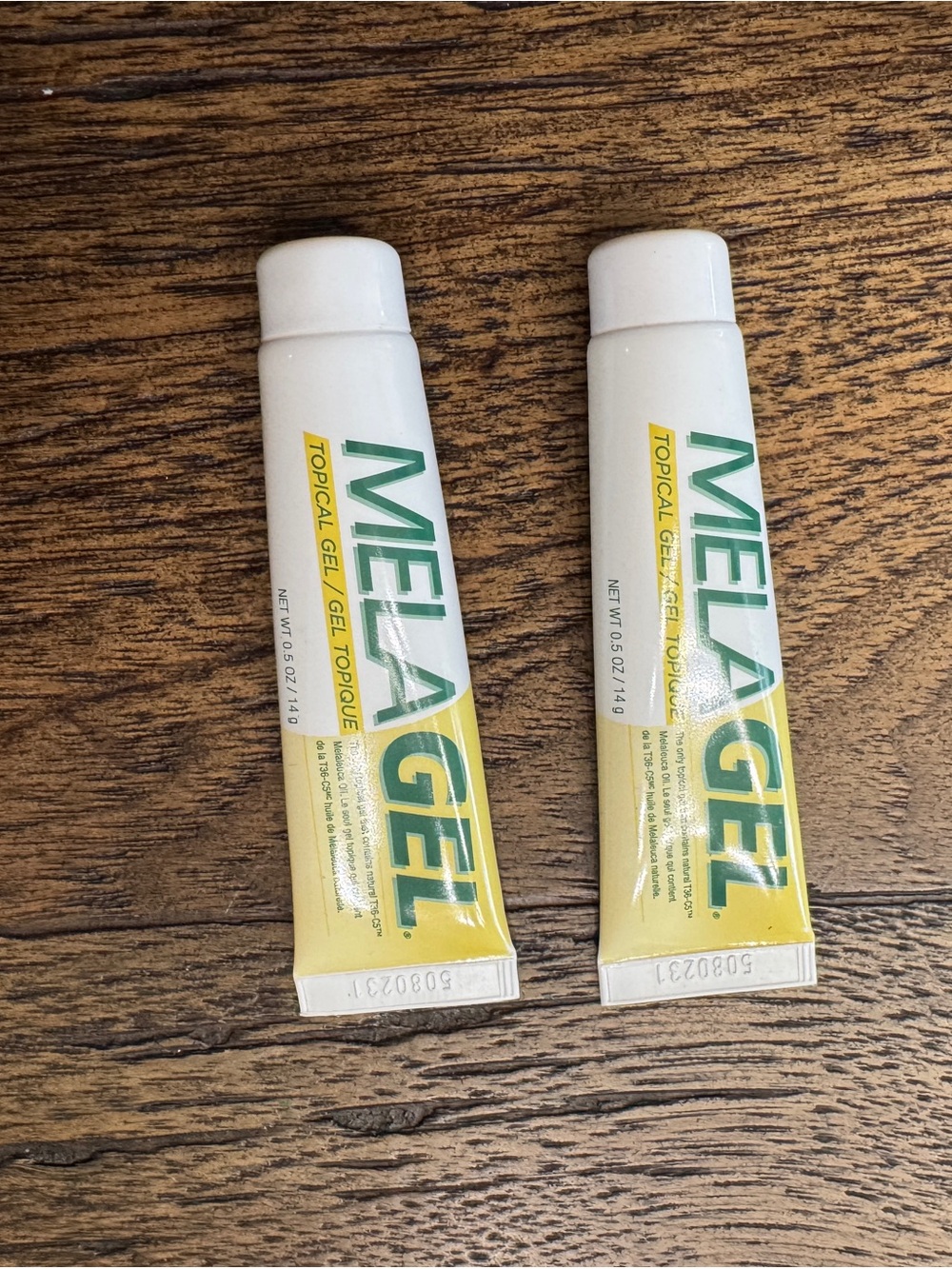 Melaleuca - Mela Gel 2 pack with T36 C5 melaleuca oil 0.5 oz